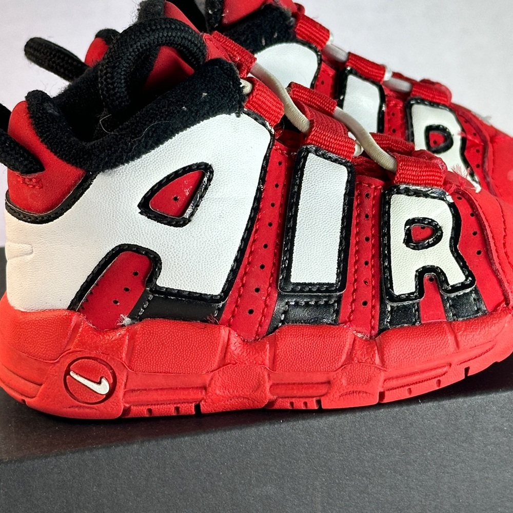 Nike More Uptempo Toddler Shoes size 4c